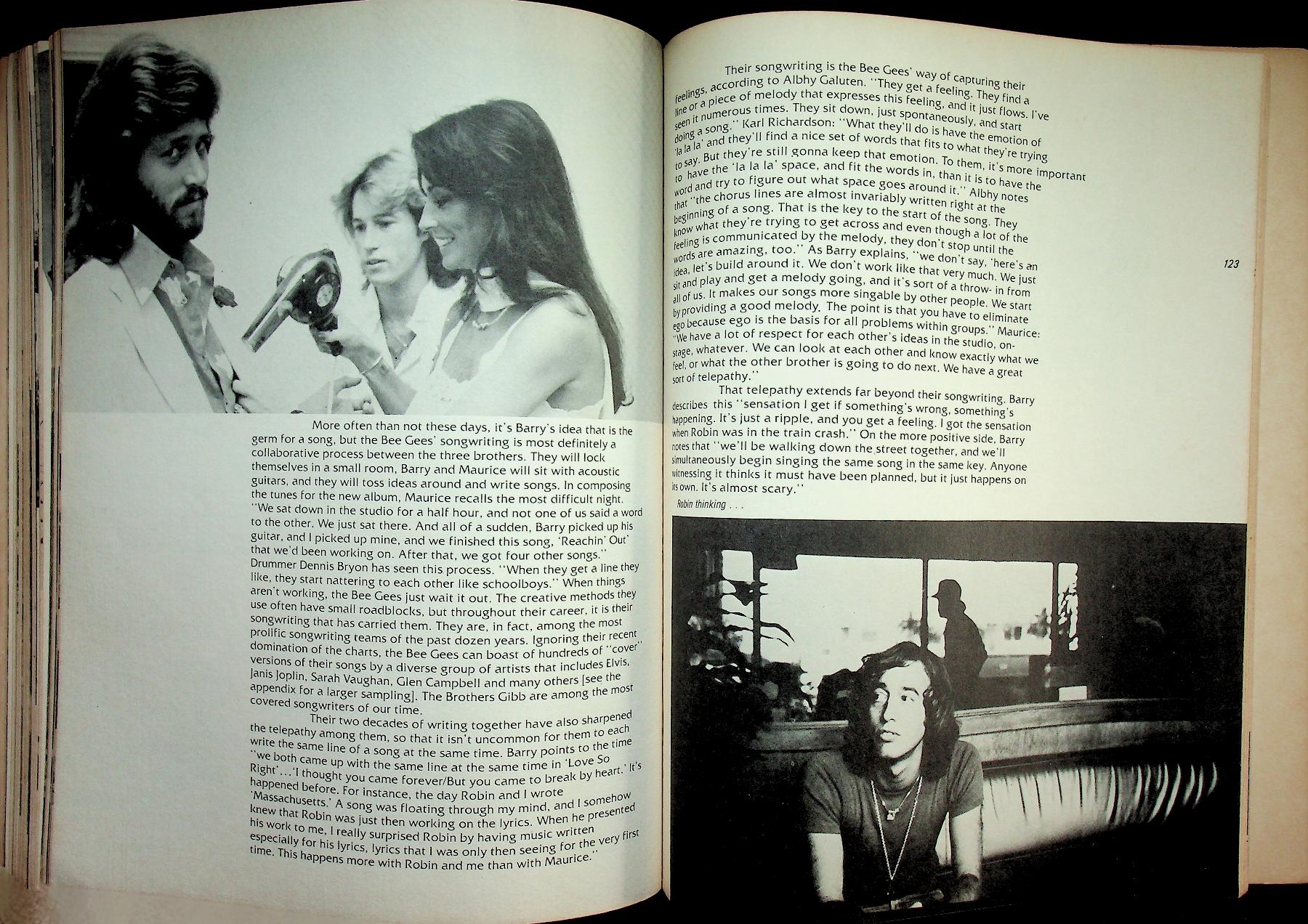 BEE GEES - THE AUTHORIZED BIOGRAPHY (ไม่มีโปสเตอร์)