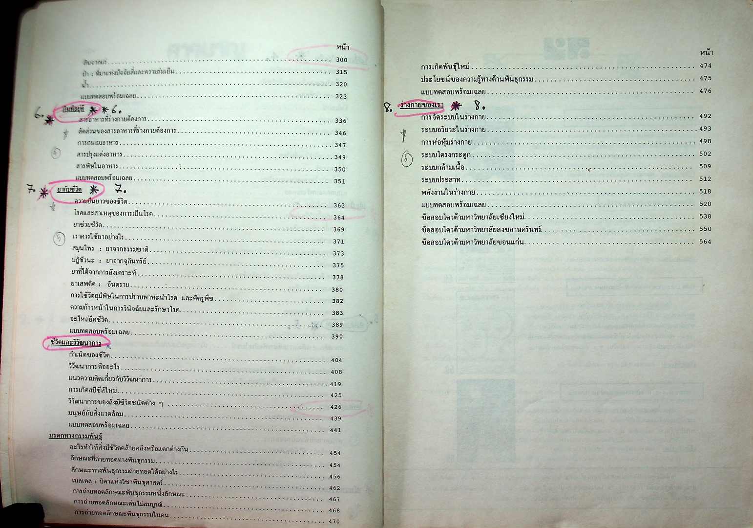 วิทยาศาสตร์กายภาพและชีวภาพ ฉบับรวม ม.4-5-6