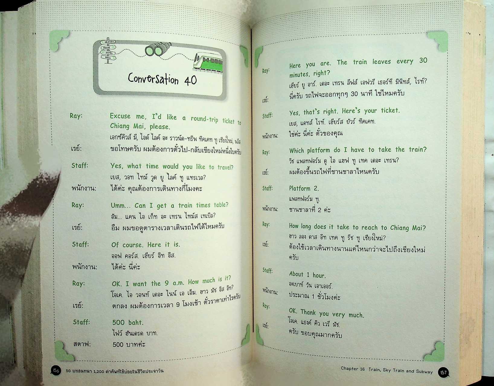 50 บทสนทนา 1,200 คำศัพท์ใช้บ่อยในชีวิตประจำวัน