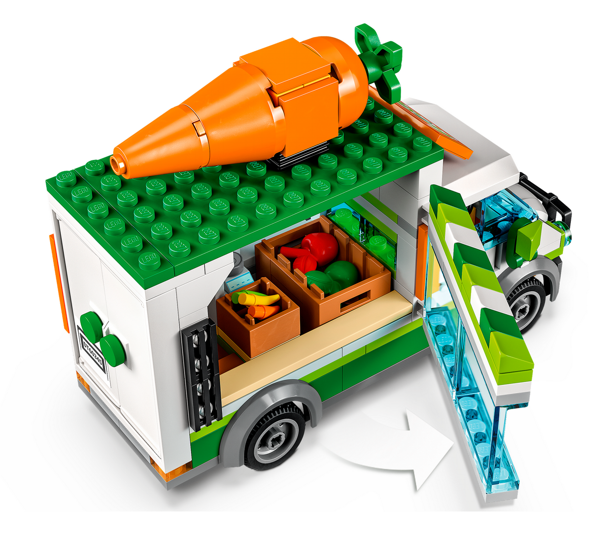 **MTS Toys**เลโก้ Lego 60345 City : Farmers Market Van