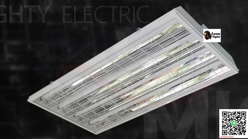 โคมFluorescent-High-Bay -4*36w T8