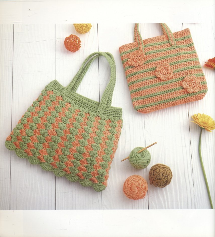 ประดิดประดอย กระเป๋าโครเชต์เชือกร่ม กระเป๋าถักและเบาะรองนั่ง สีสันสดใส 16 แบบ