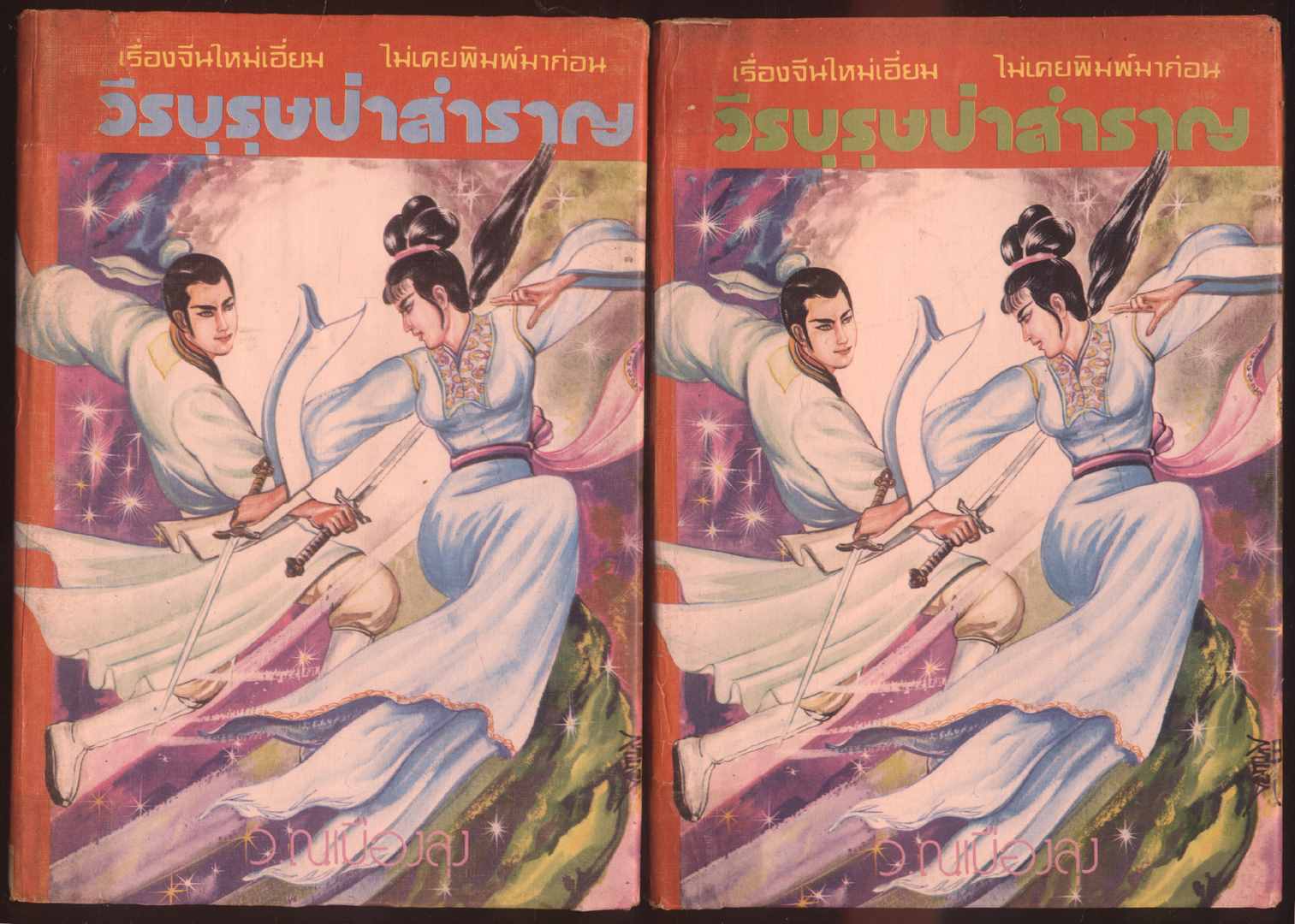 นวนิยายกำลังภายใน วีรบุรุษป่าสำราญ 3 เล่มจบ