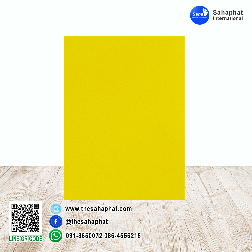 ปกเอ4 สีพื้น No.4 A4 หนา 180 แกรม บรรจุ 50 แผ่น