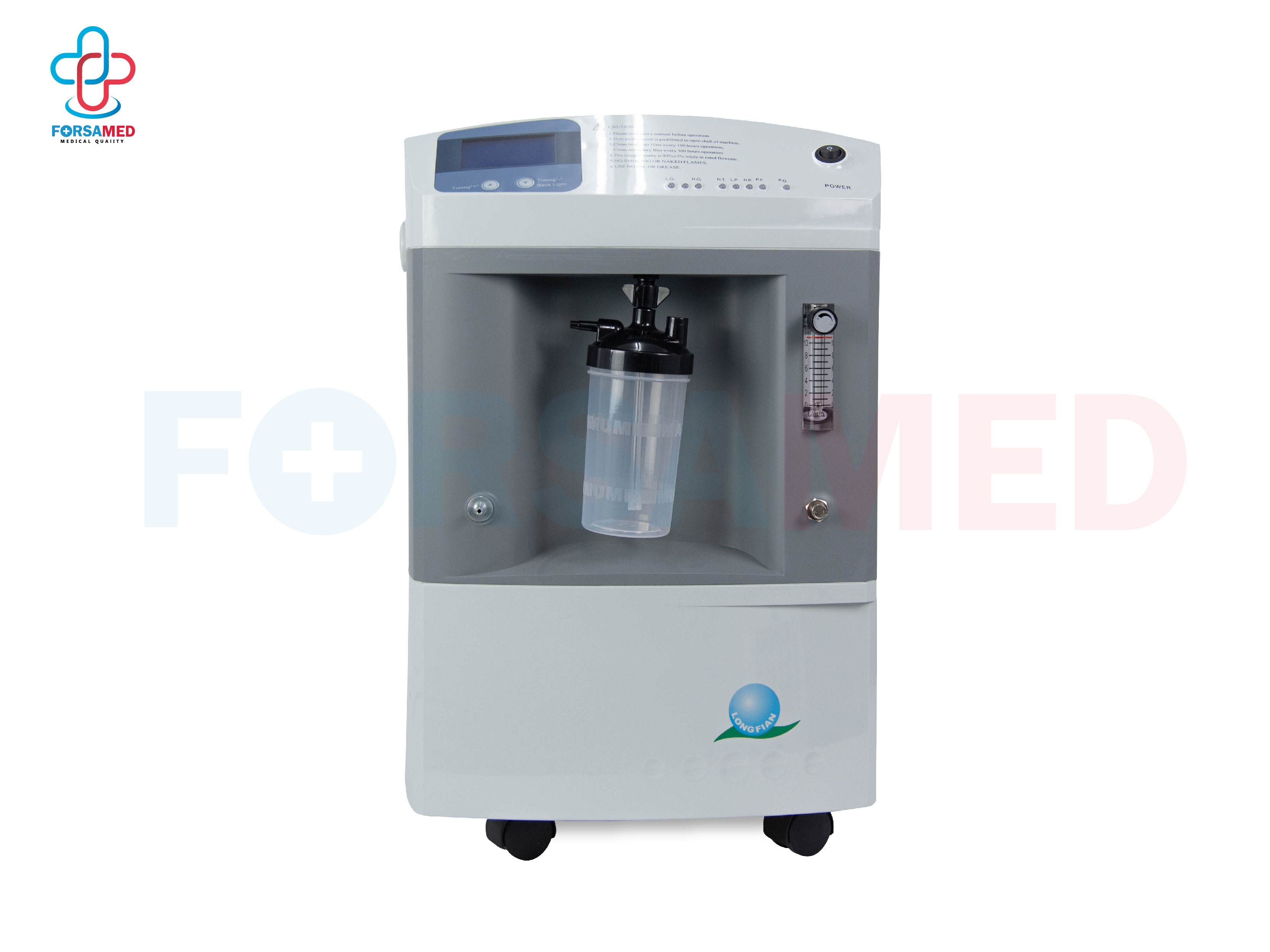 เครื่องผลิตออกซิเจน ขนาด 10 ลิตร ยี่ห้อ Longfian รุ่น JAY-10