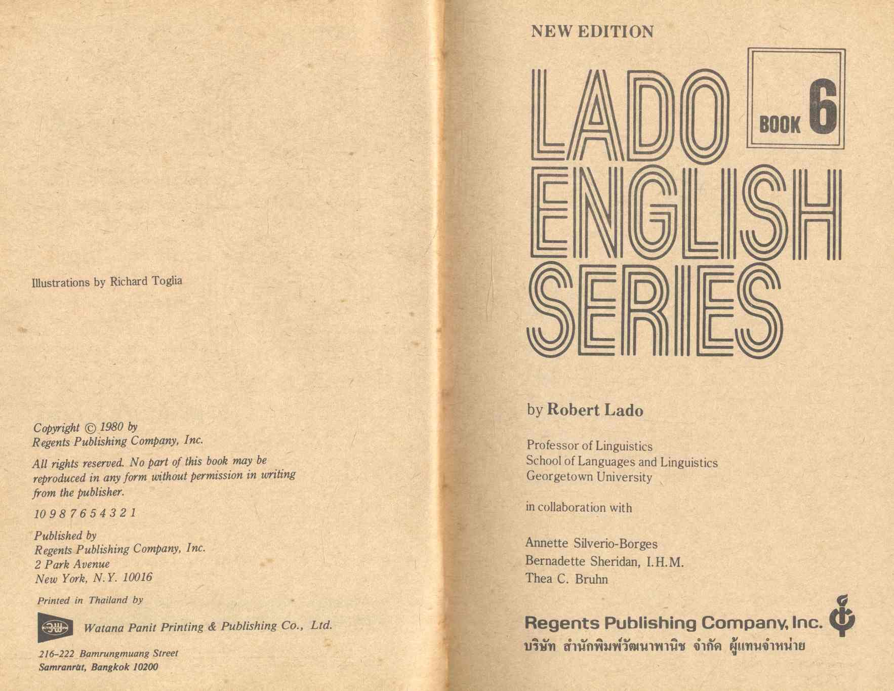 หนังสือเรียนภาษาอังกฤษ LADO ENGLISH SERIES ชั้นมัธยมศึกษาปีที่ 1 - 6 (ม.1-ม.6) ครบชุด