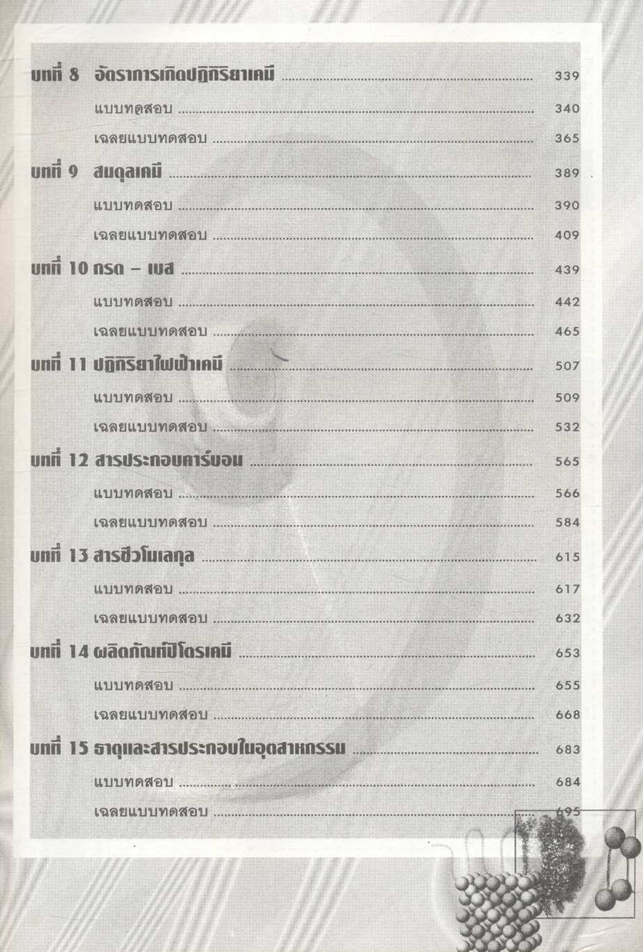 โจทย์เคมี ม.4-5-6