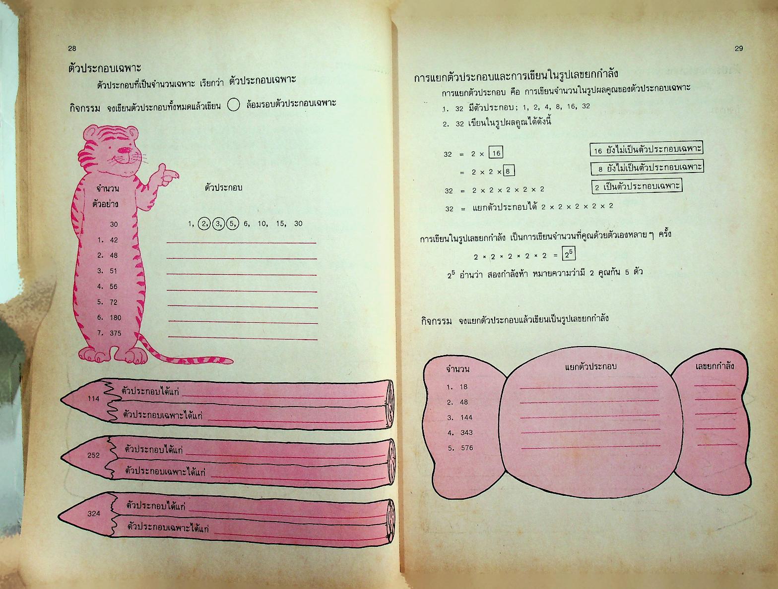 หนังสือเสริมประสบการณ์ ระดับประถมศึกษา กลุ่มทักษะคณิตศาสตร์ ชั้นประถมศึกษาปีที่ ๖