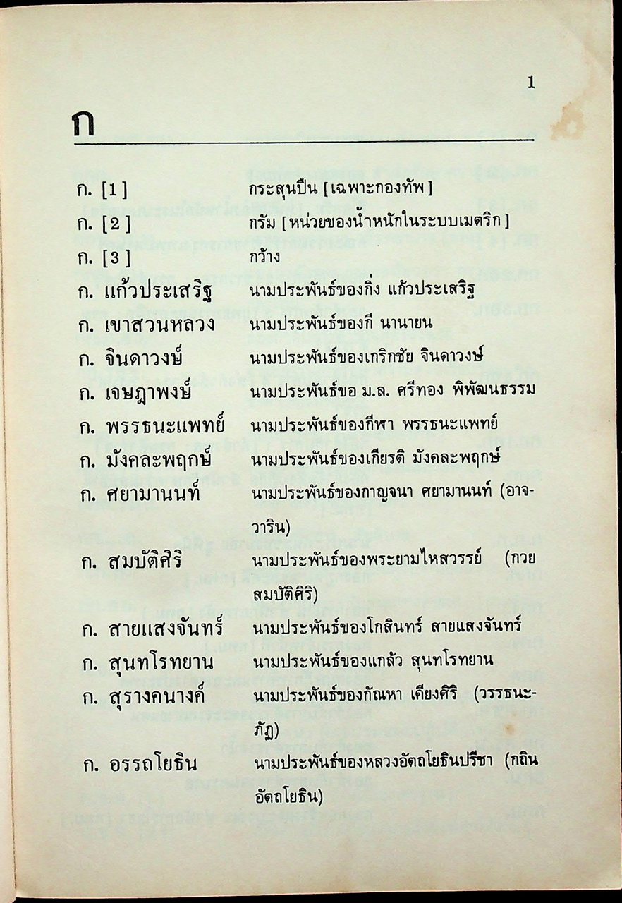 พจนานุกรมอักษรย่อ ฉบับสมบูรณ์