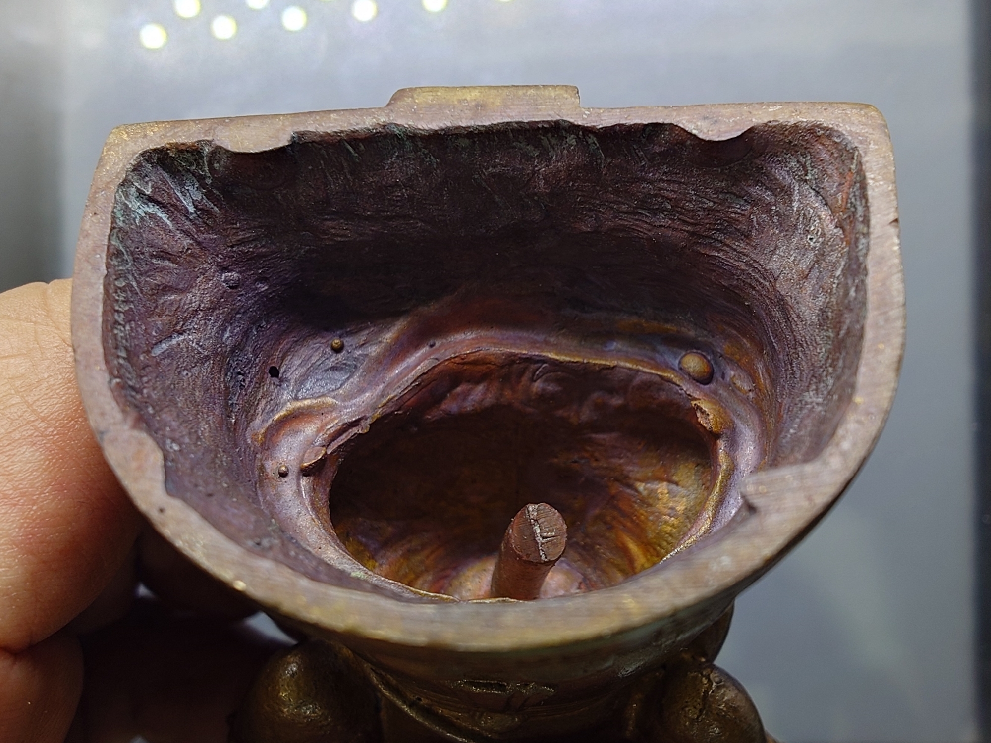 พระพิฆเนศ เฉลิมพระเกียรติ สธ 50 ปี เนื้อสัมฤทธิ์ คณะโบราณคดี มหาวิทยาลัยศิลปากร สร้าง ปี2548