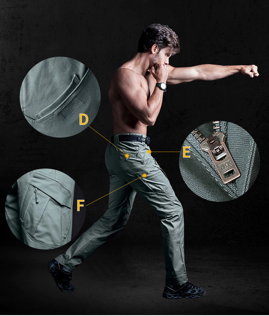 🇹🇭 24 ไทยแลนด์ แทคติคอล กางเกงขายาว Sector Seven IX9 ผ้ายืด