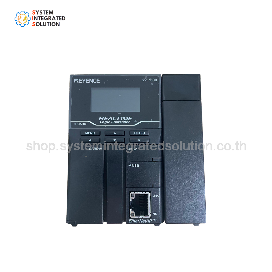 (ลดล้างสต็อก) KEYENCE KV-7500 คอนโทรลเลอร์ที่ตั้งโปรแกรมได้