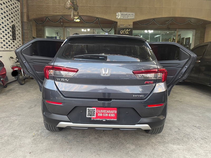 พรมปูพื้นรถยนต์ 6D Honda WRV 2023 สีแดงสด