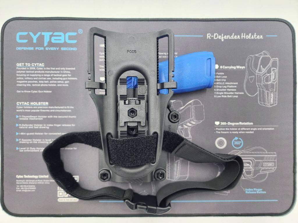 🇹🇭 695 ไทยแลนด์ แทคติคอล ซอง Megafit ปลดนิ้วโป้ง + เพลทลดต่ำ Cytac