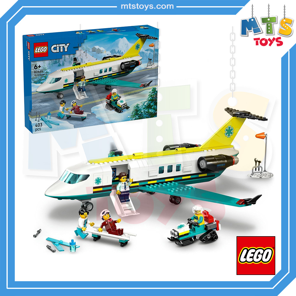 **MTS Toys**เลโก้ Lego 60465 City : Emergency Air Ambulance Airplane