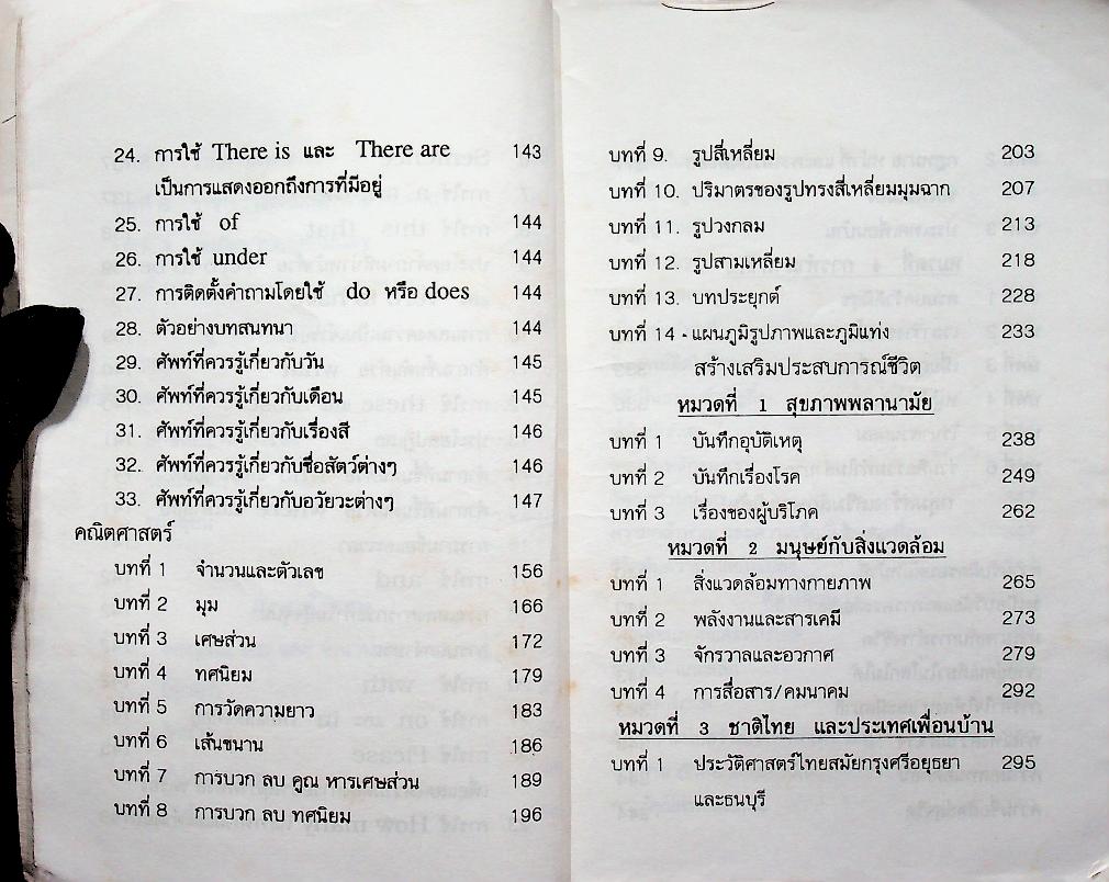 เตรียมสอบไล่ ชั้นประถมปีที่ 5