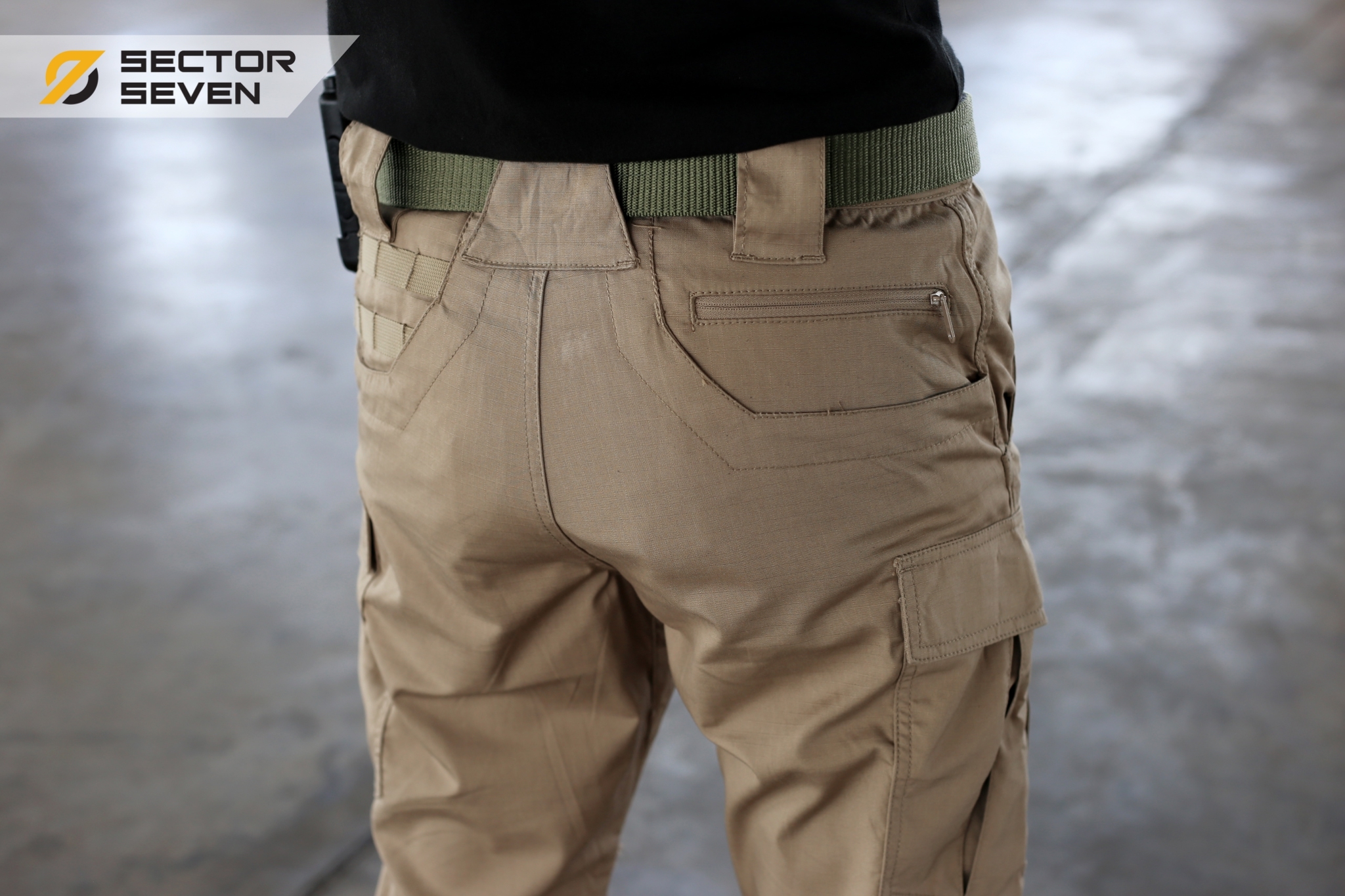 🇹🇭 27 ไทยแลนด์ แทคติคอล กางเกงขายาว SECTOR SEVEN IX12C ผ้าตาราง