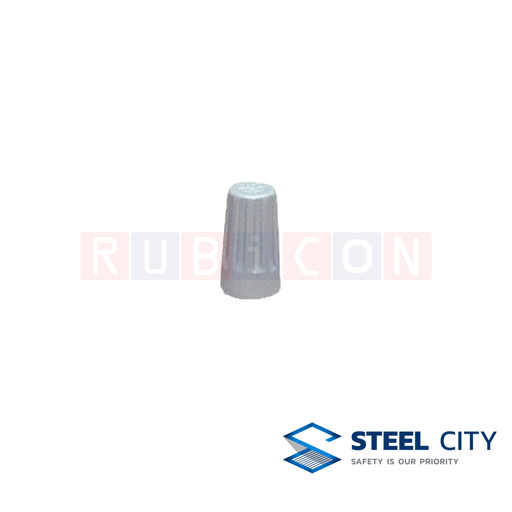 STEEL CITY WN99 วายนัท สีเทา วายนัทจับสายไฟ สำหรับสายไฟขนาด 2 x 6 mm2 (WIRE NUTS)