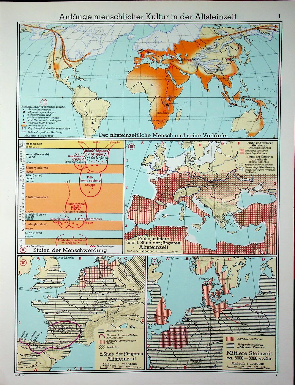 Großer Atlas zur Weltgeschichte (ฉบับภาษาเยอรมัน)