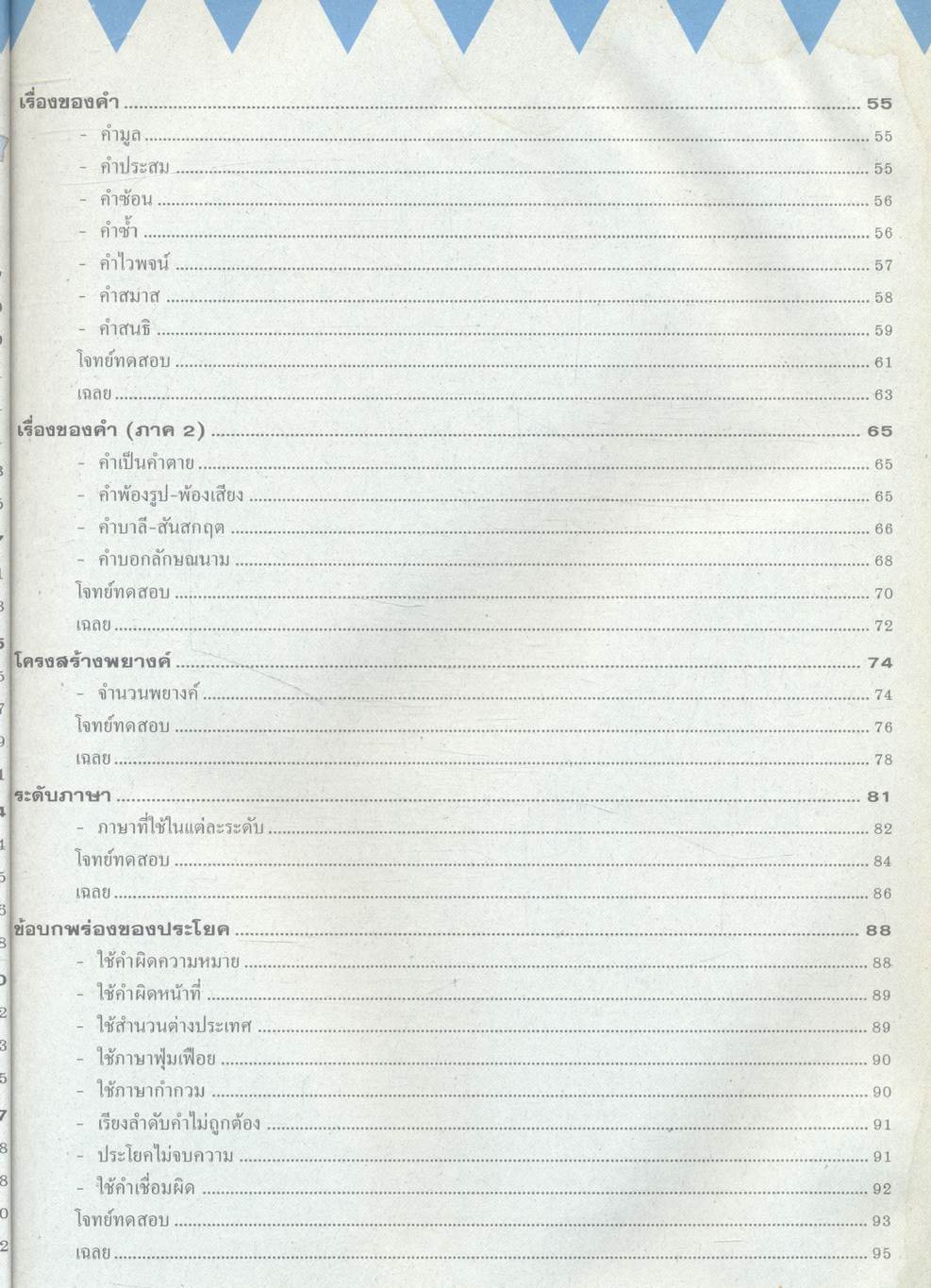 เตรียมสอบ ENTRANCE ระบบใหม่ ภาษาไทย