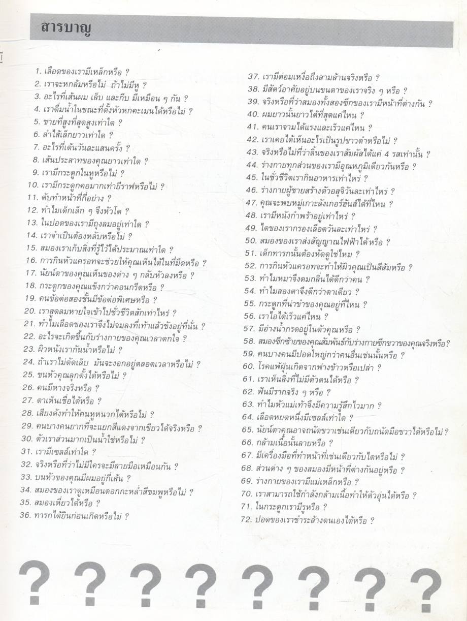 พลังกาย คุณเชื่อหรือไม่?