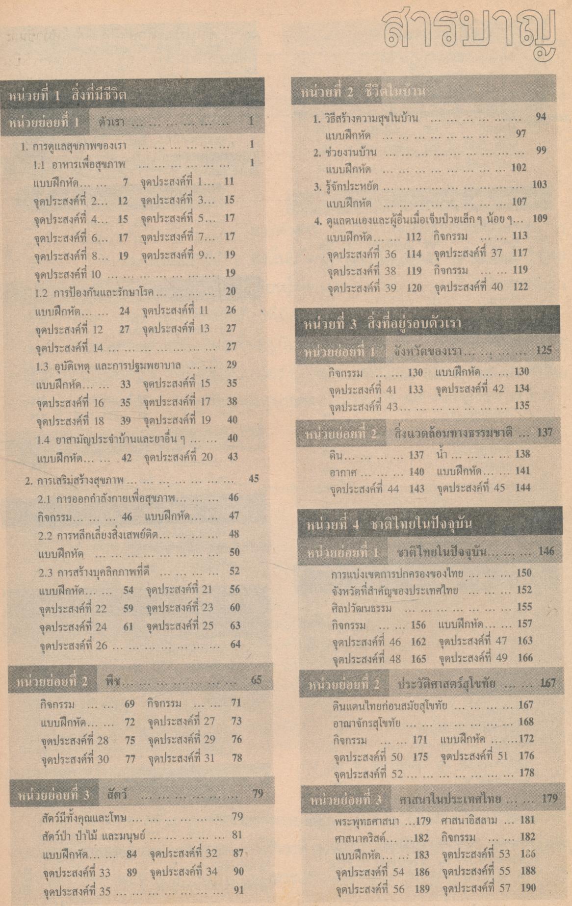 หนังสือเรียนกลุ่มสร้างเสริมประสบการณ์ชีวิต สปช. ป.4