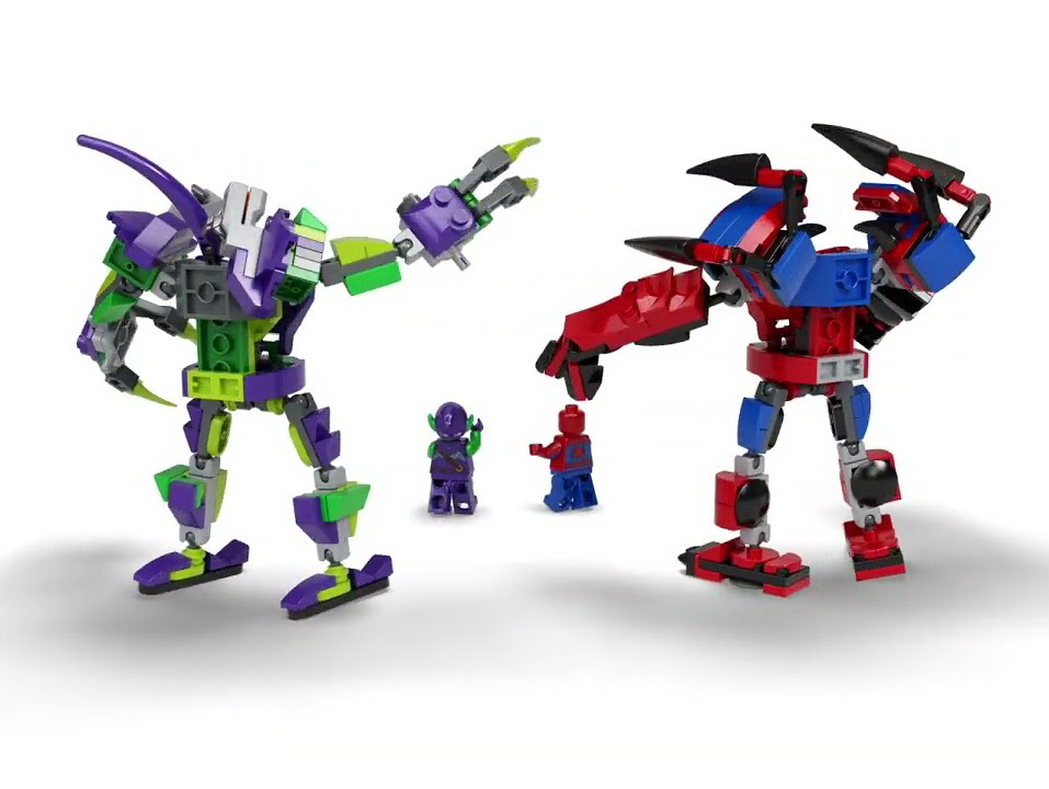 **MTS Toys**เลโก้ Lego 76219 Marvel Super Heros : Spider-man & Green Goblin Mech Battle