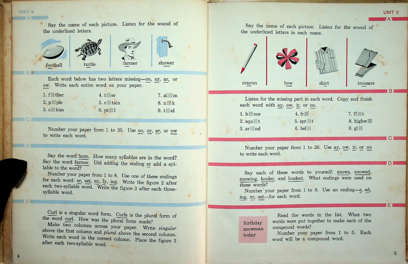 Harper/Row Basic Speller 5