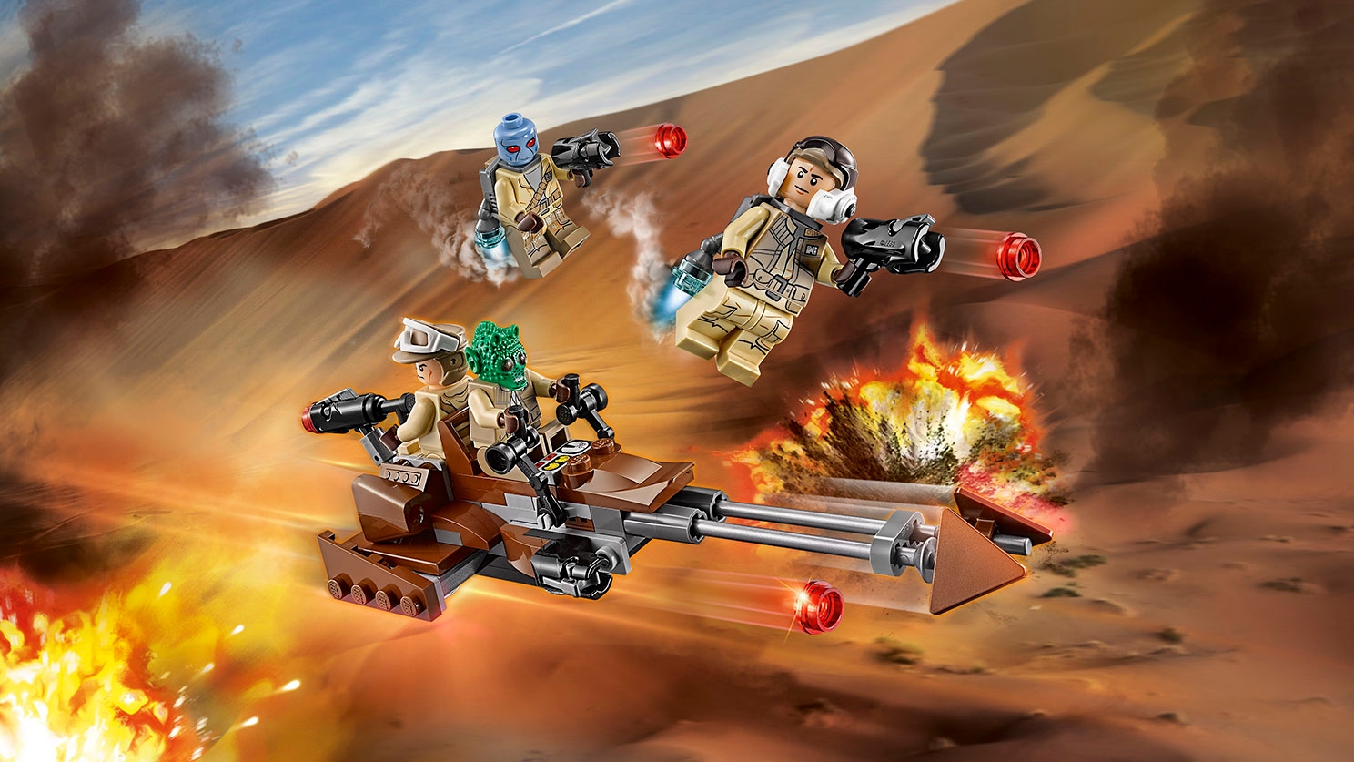 **MTS Toys**เลโก้ Lego Star Wars 75133 : Rebel Alliance Battle Pack