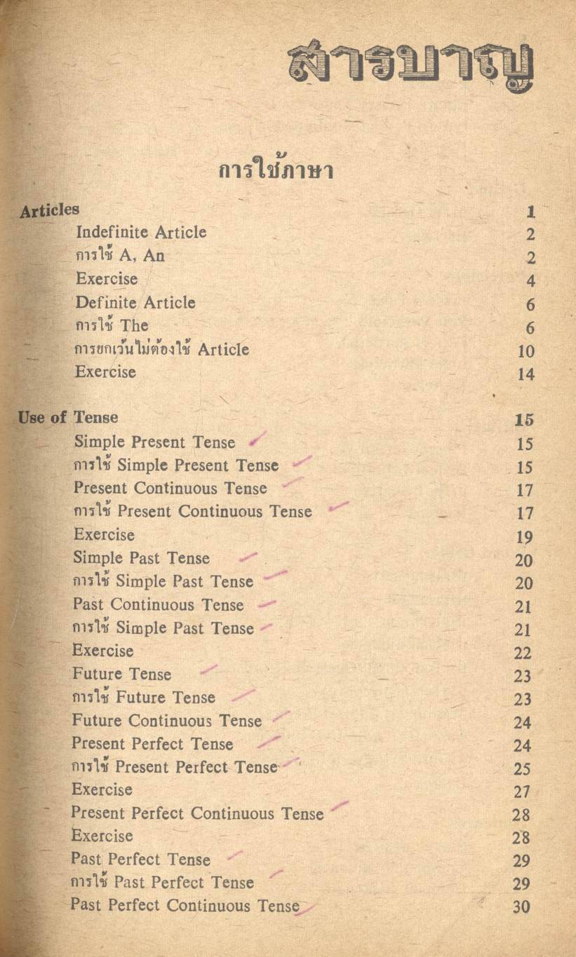 ช่วยสอบ ภาษาอังกฤษ ชุด ป.ม. (หลักไวยากรณ์ภาษาอังกฤษ)