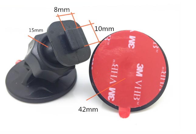 ขายึดกล้องติดรถยนต์แบบสไลด์ แบบกาวยึด 3M