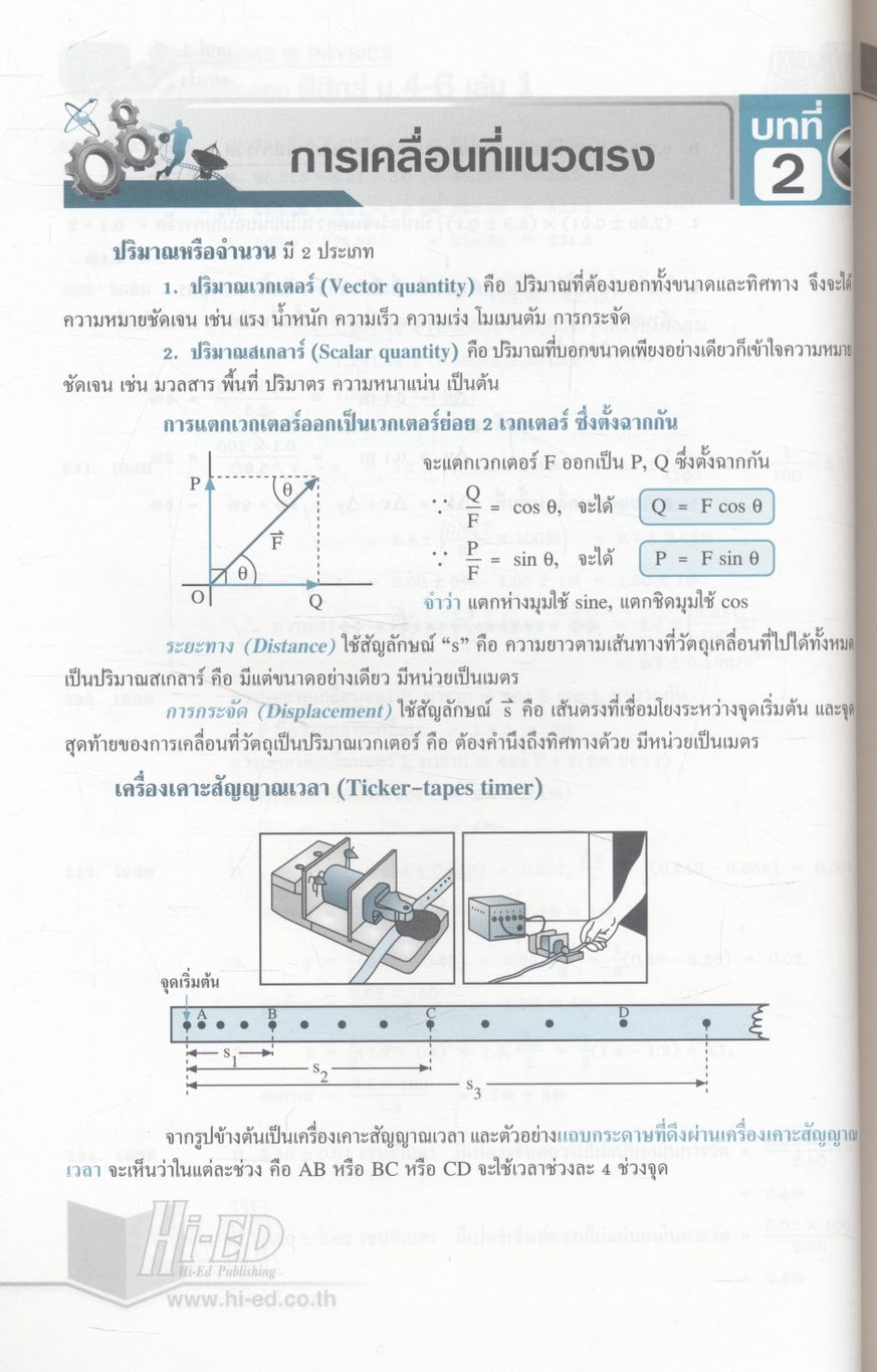 รวมโจทย์ข้อสอบ ฟิสิกส์ ม.4-6 เล่ม 1
