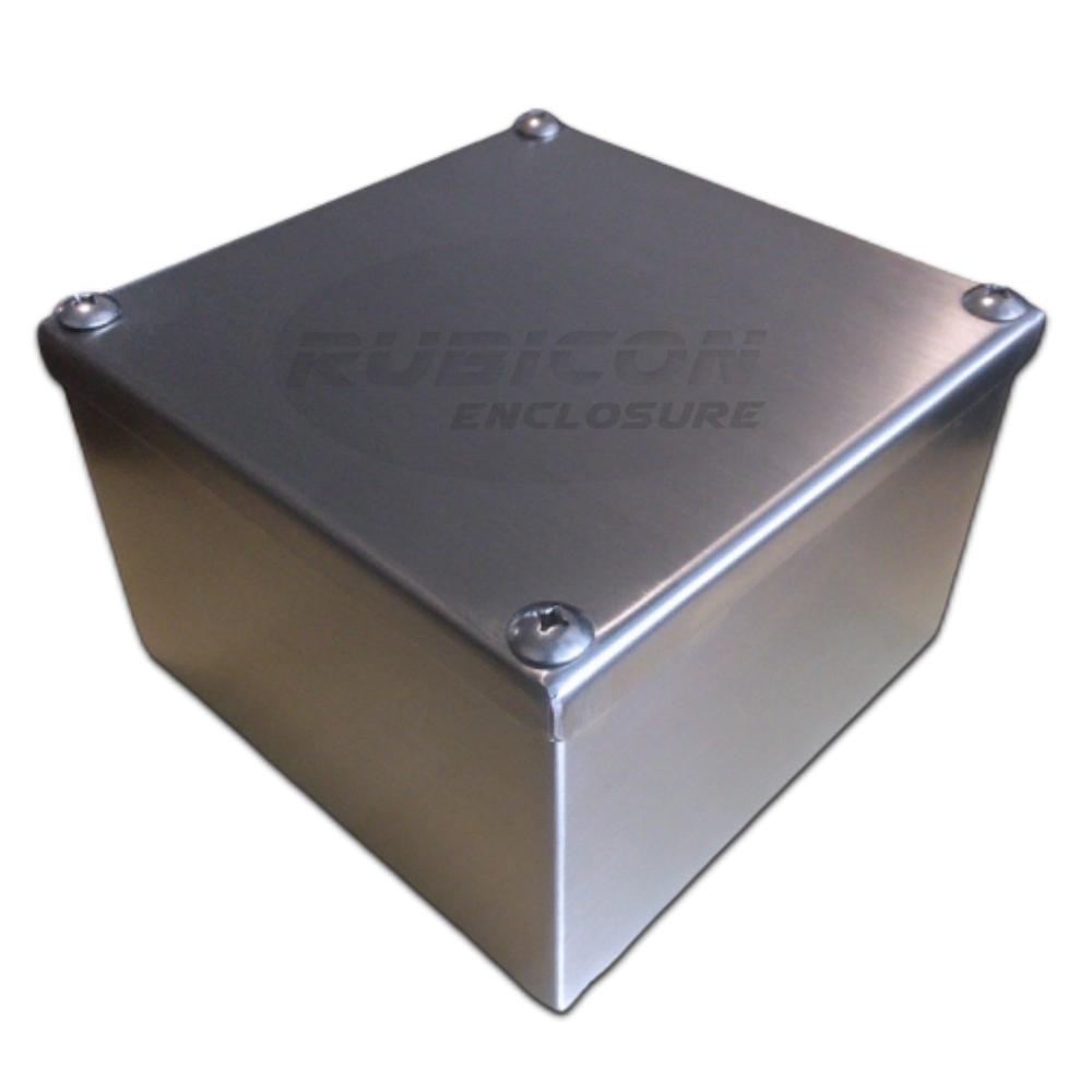PULL BOX STAINLESS RP-05 Size : W250 x H250x D100 mm. กล่องพักสายสแตนเลส พูลบ๊อกซ์สแตนเลส สแตนเลส 304 (SUS 304) ความหนา 1.5 มม.