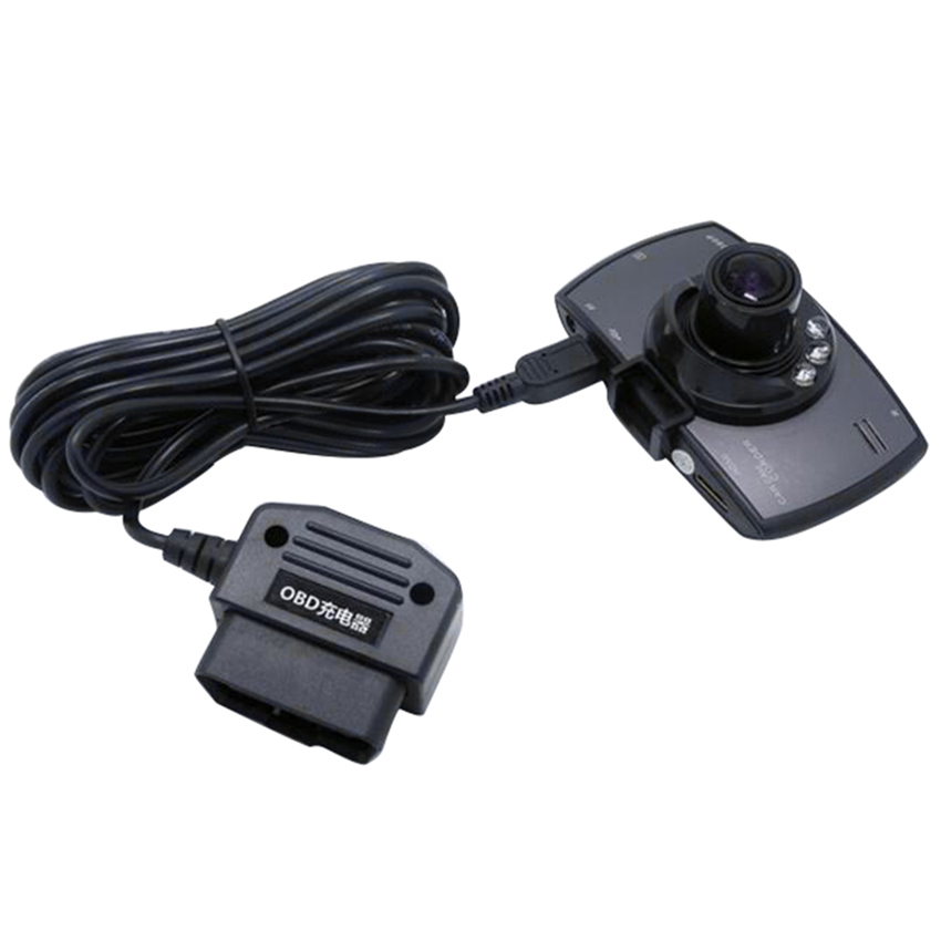 สายชาร์จกล้องติดรถยนต์ OBD to Mini USB (12V 24V To 5V 2A)