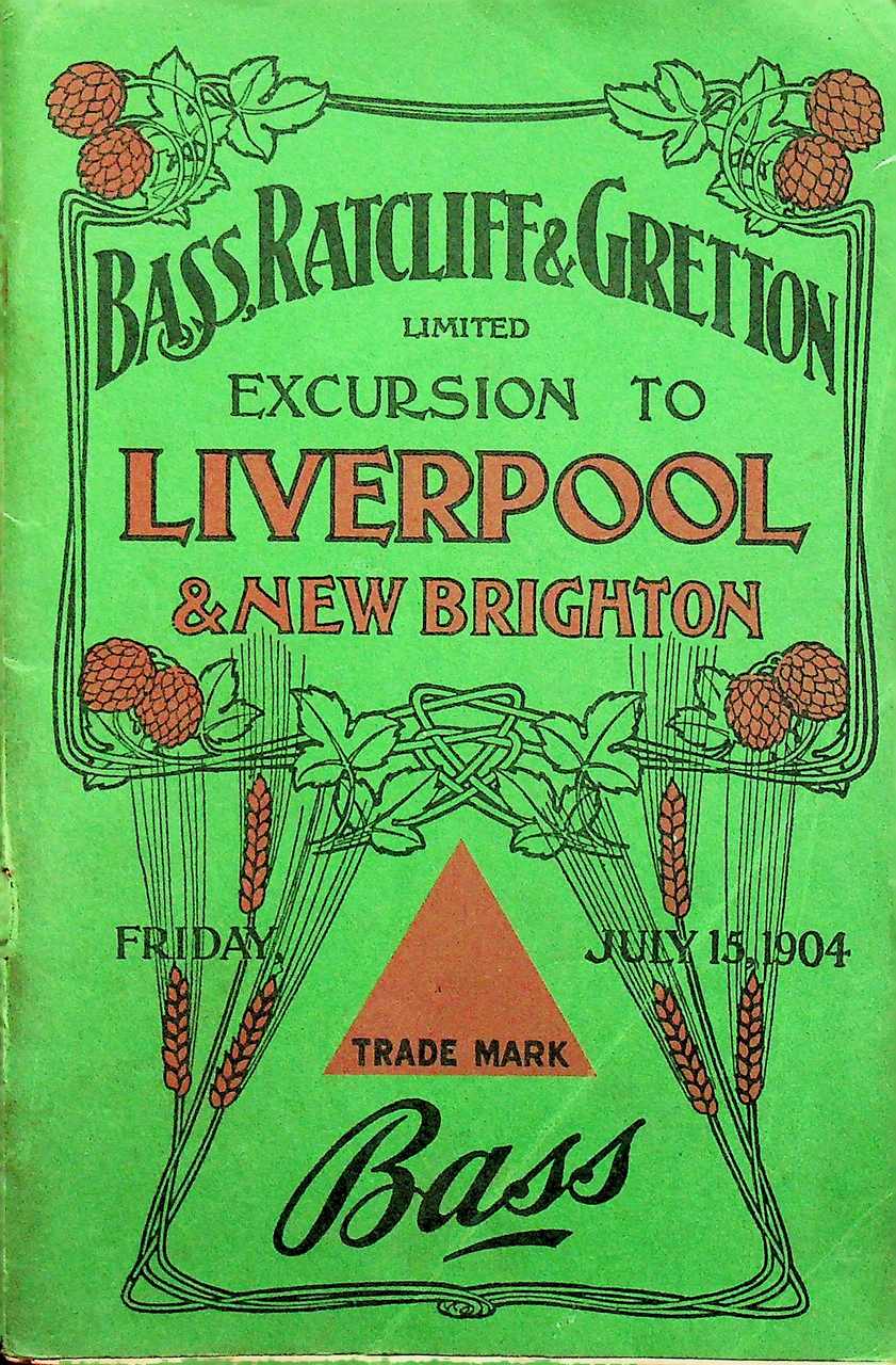 EXCURSION TO Liverpool And New Brighton by the Midland and Cheshire Lines Railways, via The Peak of Derbyshire, ON FRIDAY, JULY 15th, 1904.