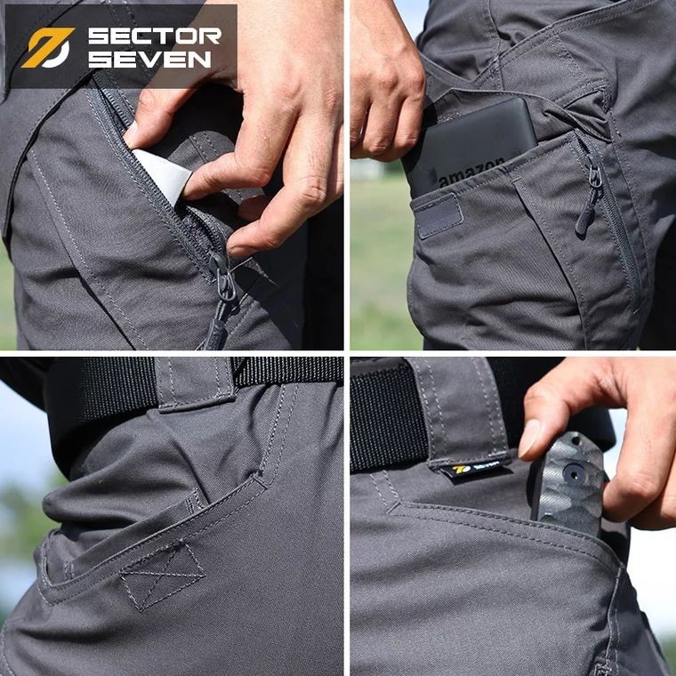 🇹🇭 24 ไทยแลนด์ แทคติคอล กางเกงขายาว Sector Seven IX9 ผ้ายืด