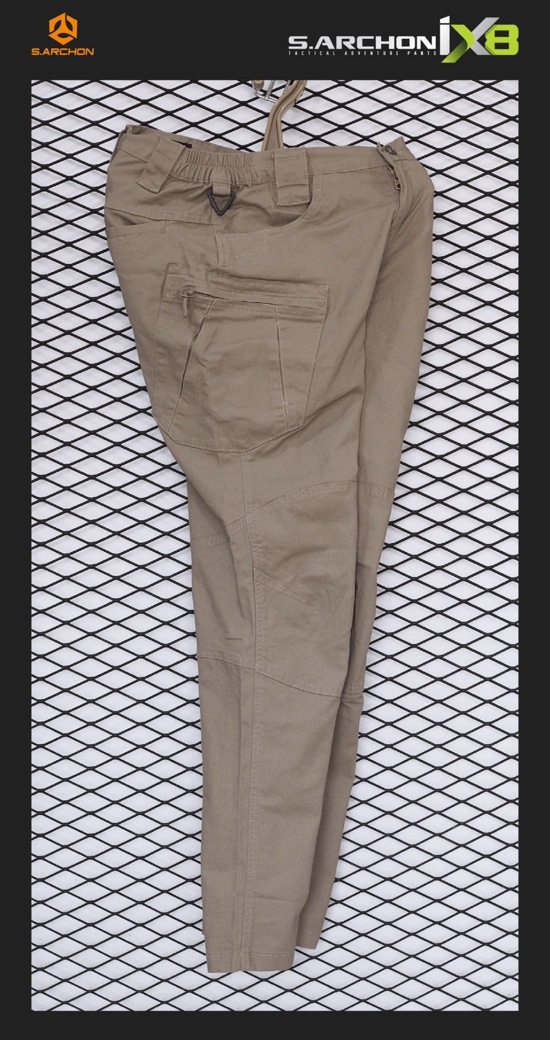 🇹🇭 108 ไทยแลนด์ แทคติคอล กางเกง S.Archon รุ่น IX8 ผ้ายืด