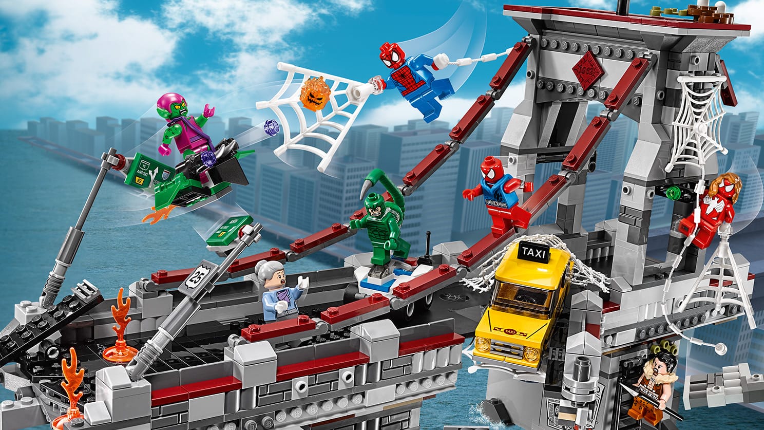 **MTS Toys**เลโก้ Lego Marvel Super Heroes 76057 : Spider-Man: Web Warriors Ultimate Bridge Battle
