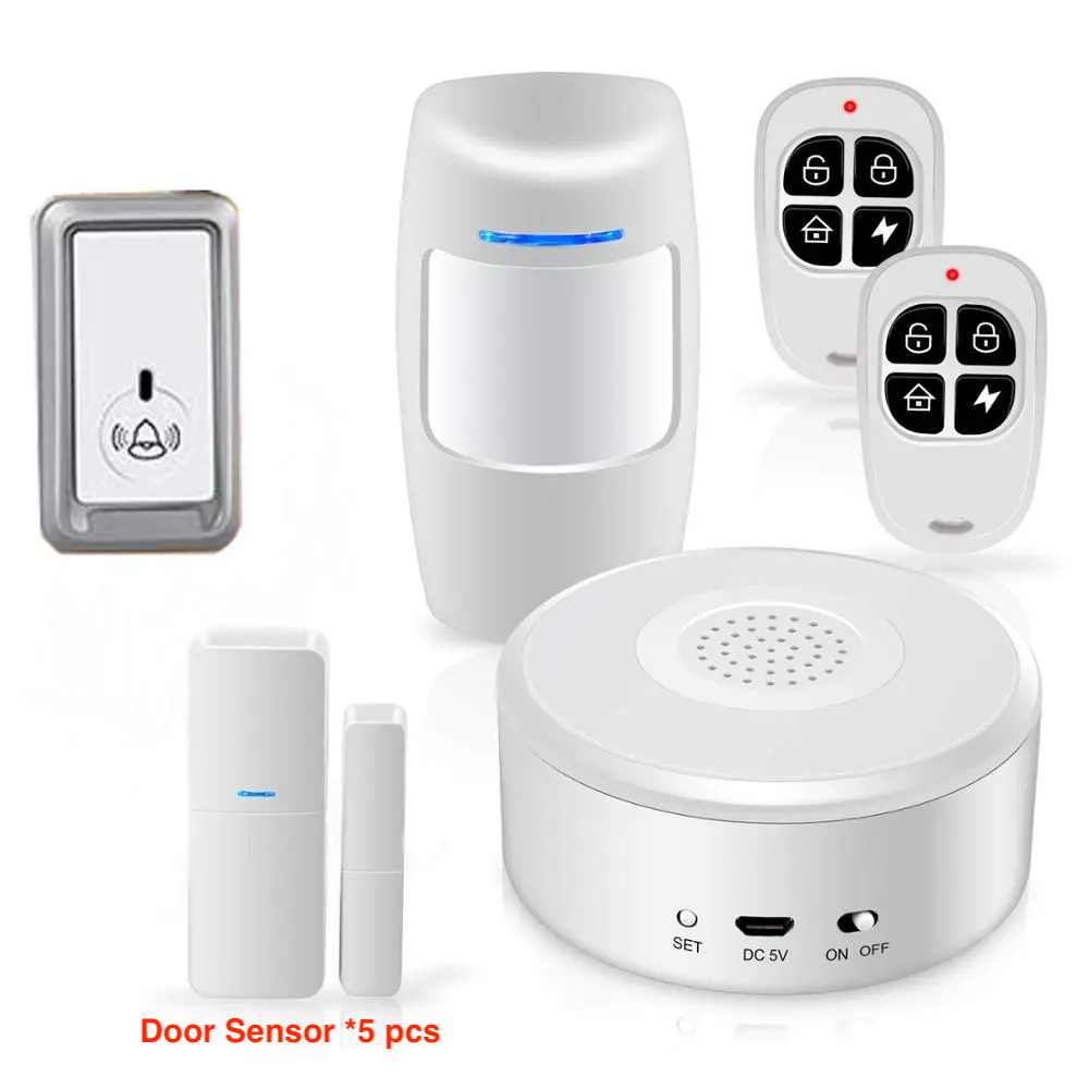 กันขโมยไร้สายแบบ WIFI FULL SET พร้อมติดตั้ง