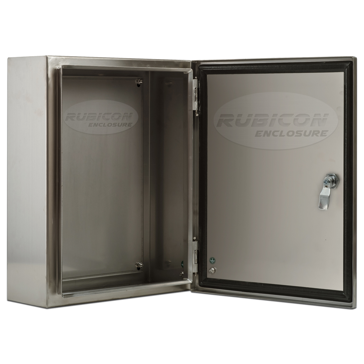 RBC-00 ตู้สแตนเลสกันน้ำ ฝา 1 ชั้น Size : W200xH300xD150 mm. สแตนเลส 304 (SUS 304) ความหนา 1.5 มม.