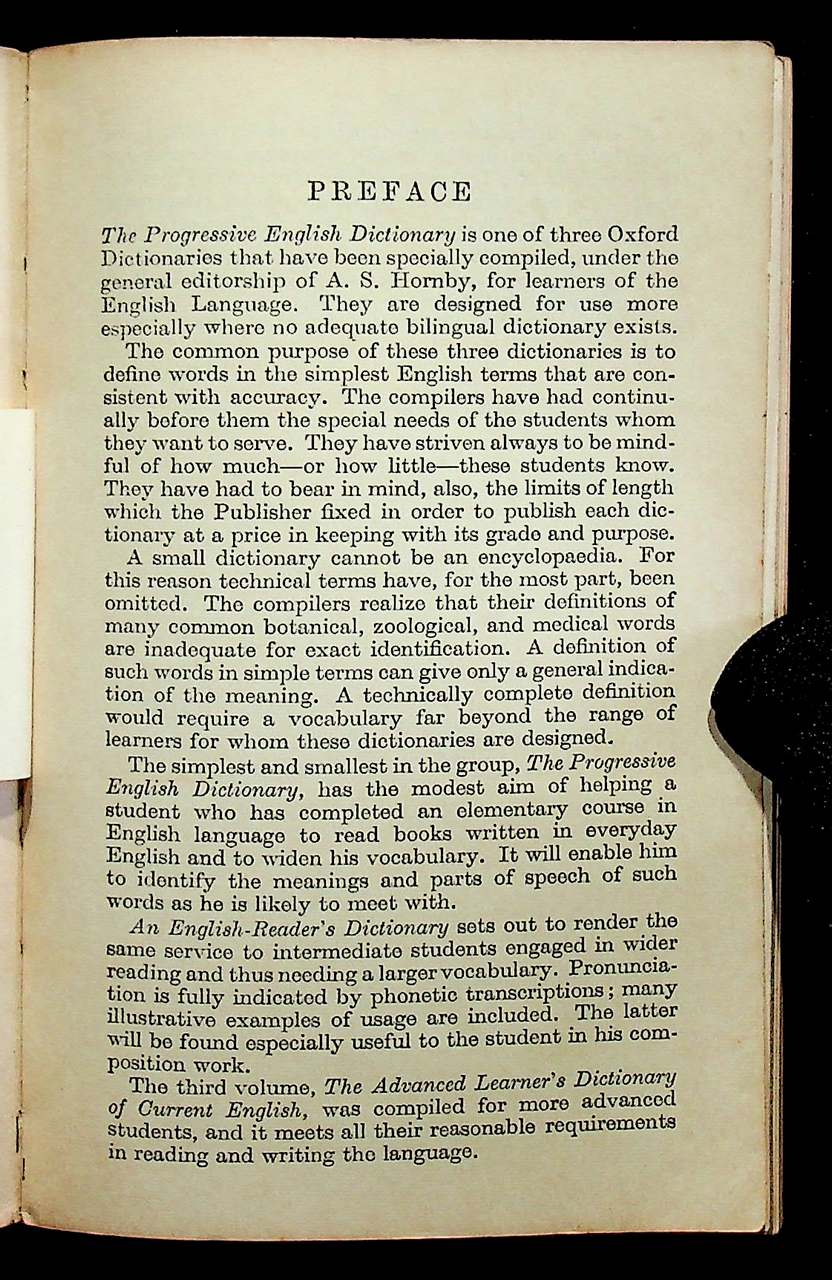 The Progressive English Dictionary