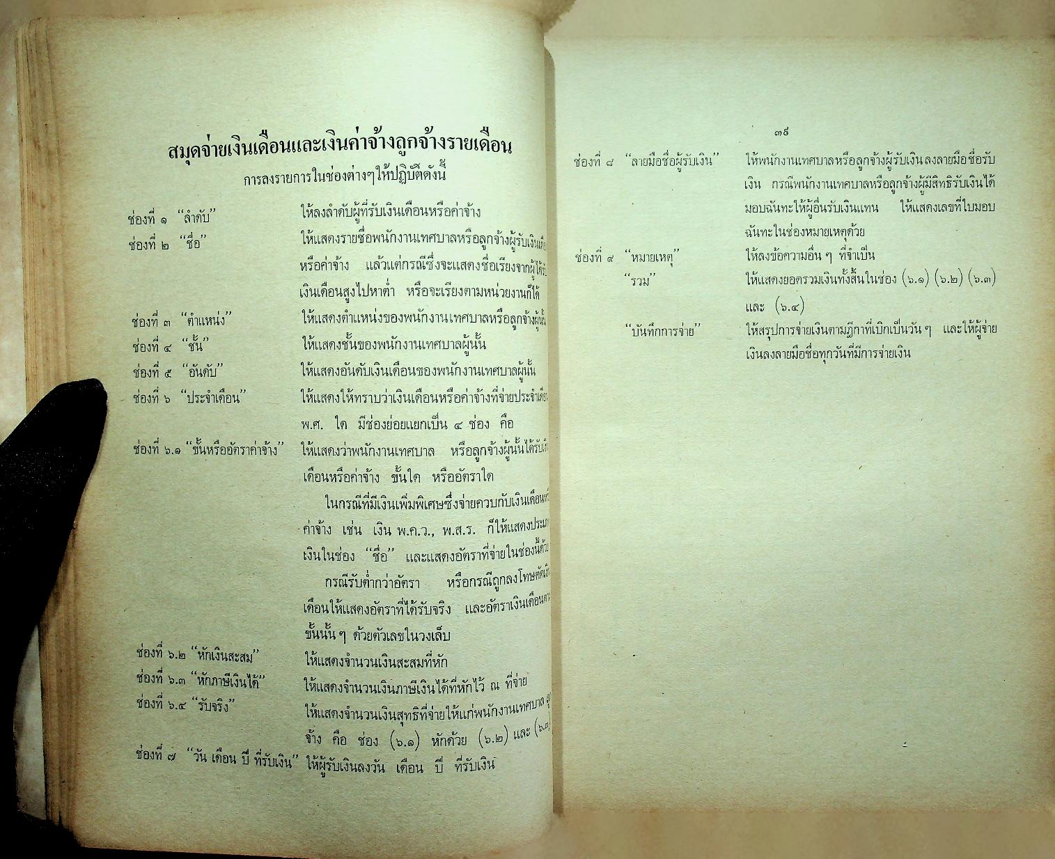 ประมวลระเบียบกระทรวงมหาดไทยว่าด้วยการคลังท้องถิ่น เล่มที่ ๔