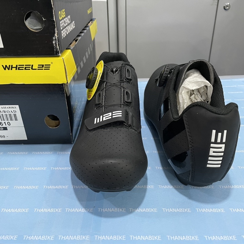 รองเท้า * ลดล้างสต๊อก * เสือหมอบ Wheel23 w23 รองเท้าปั่นจักรยาน คลีทเสือหมอบ