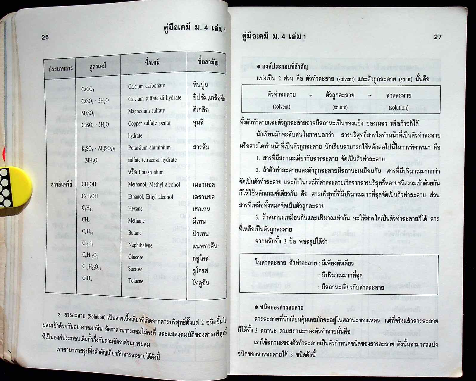 คู่มือ เคมี ม.4 เล่ม 1 ว 431