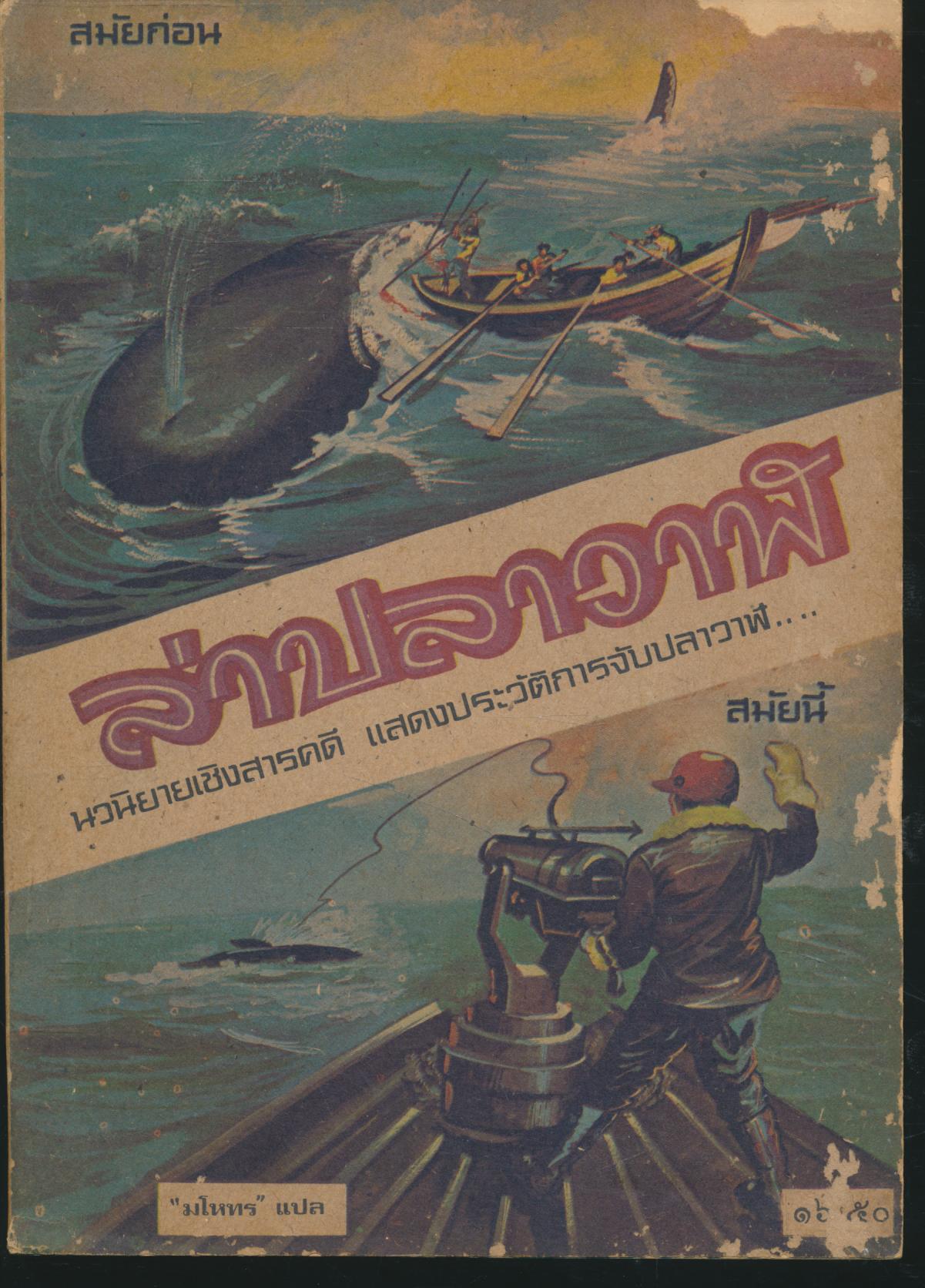 หนังสือเสริมการอ่าน เรื่อง ล่าปลาวาฬ
