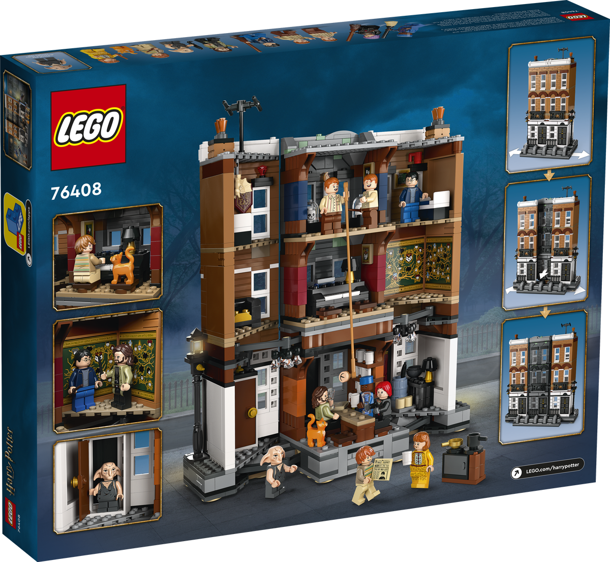 **MTS Toys**เลโก้ Lego 76408 Harry Potter : 12 Grimmauld Place