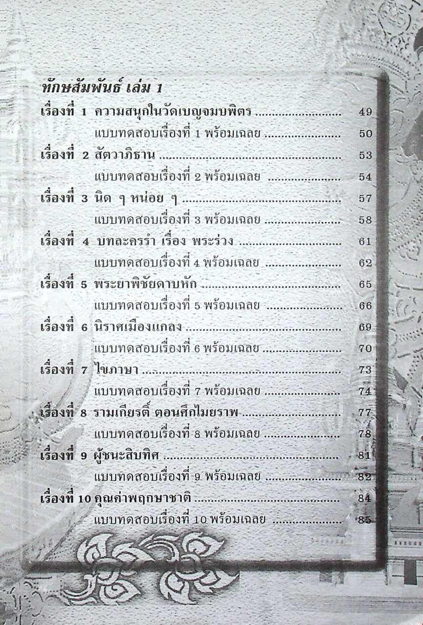 คู่มือเตรียมสอบ ภาษาไทย ม.ต้น