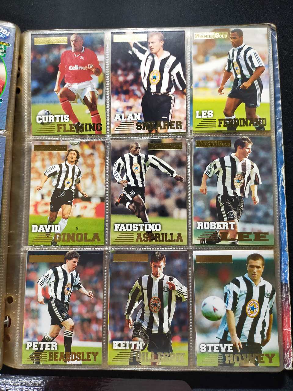 MERLIN'S PREMIER GOLD TRADING CARDS 1996-97 SEASON