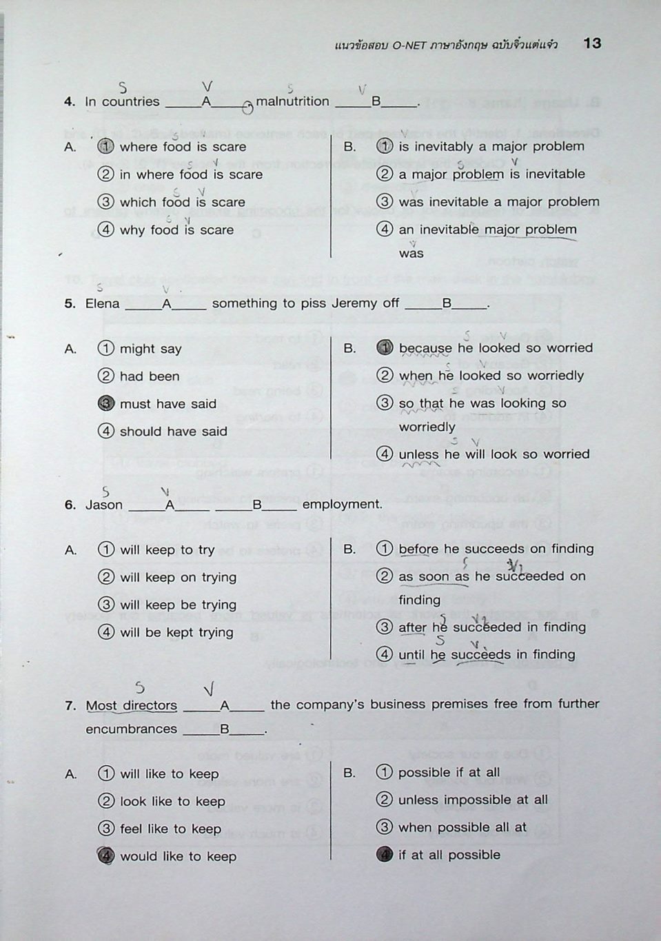 แนวข้อสอบ O-NET ภาษาอังกฤษ ฉบับจิ๋วแต่แจ๋ว
