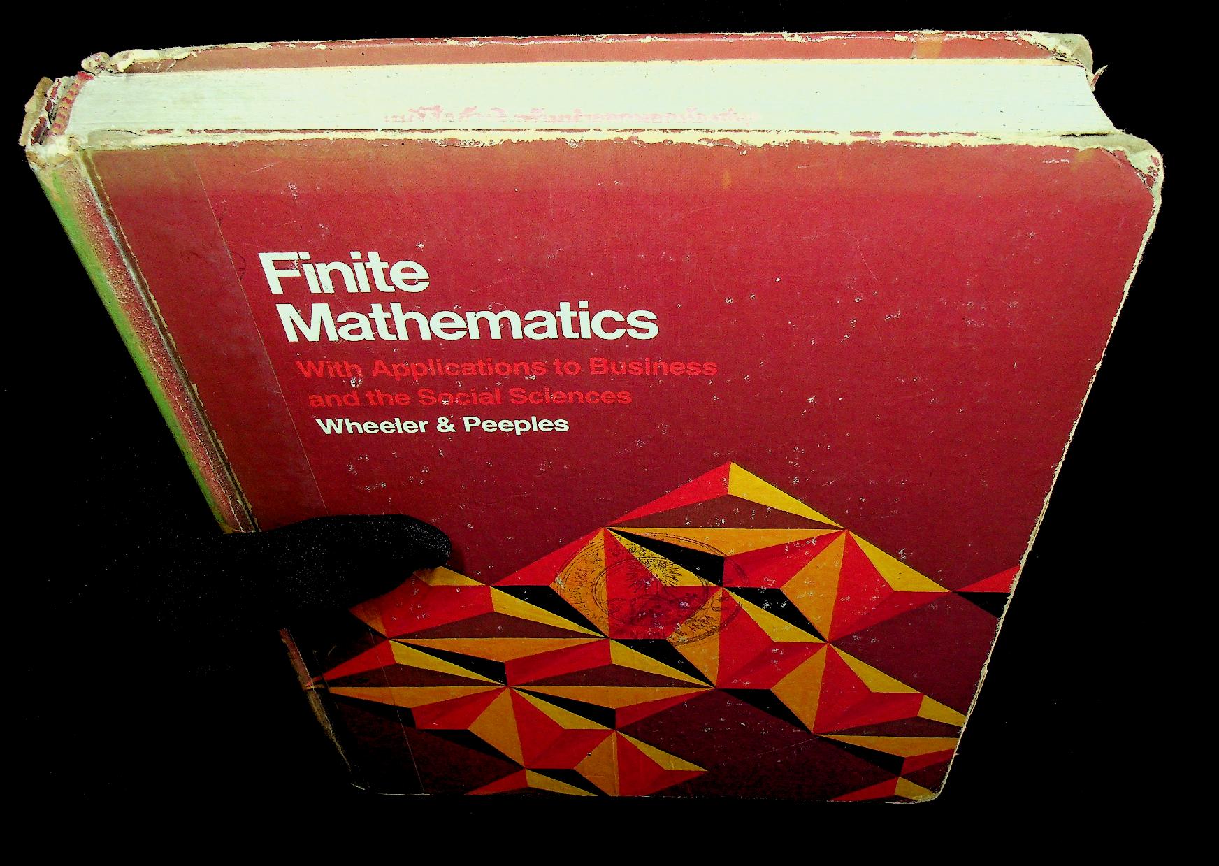 Finite Mathematics with Application to Business and the Social Sciences